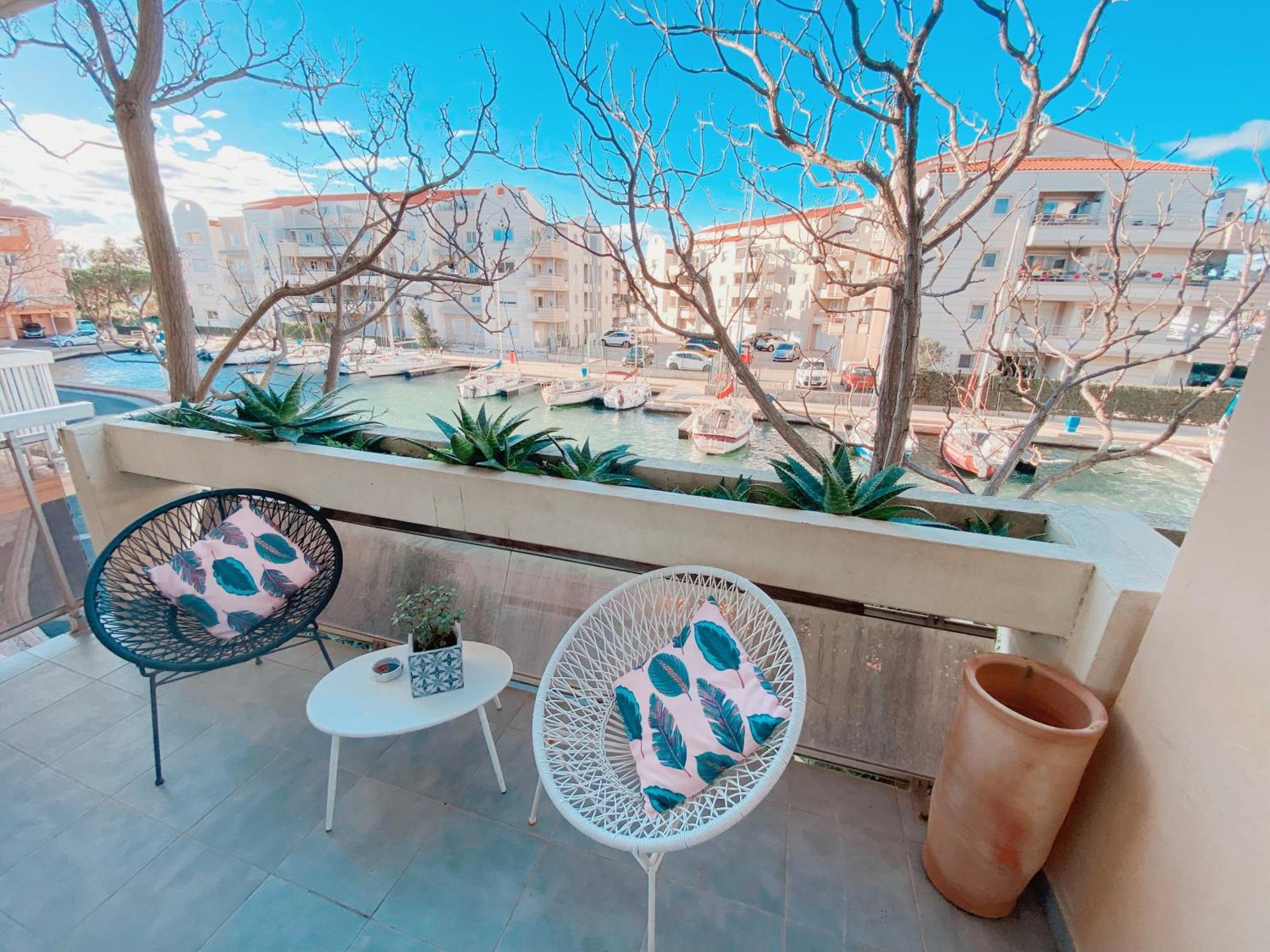Superbe T2 Au Calme Avec Balcon Sur La Marina - 10 Apartment Canet-en-Roussillon Exterior photo